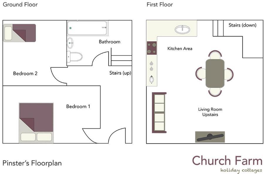 Church Farm Holiday Cottages - Pinster Cottage Ashbourne  Dış mekan fotoğraf